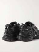 Balenciaga - Men - Runner Nylon, Mesh and Rubber Sneakers Black - EU 39