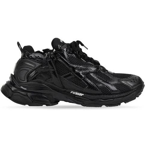Balenciaga - Men - Runner Nylon, Mesh and Rubber Sneakers Black - EU 39