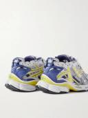 Balenciaga - Men - Runner Nylon, Mesh and Rubber Sneakers Purple - EU 45