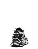 Balenciaga Men, Runner Sneakers, Black and White, AU 11, Sneakers, Materialmix