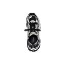 Balenciaga Men, Runner Sneakers, Black and White, AU 12, Sneakers, Materialmix