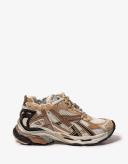 Balenciaga Men, Runner sneakers, Gold, AU 11, Sneakers, Leather