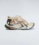 Balenciaga Men, Runner sneakers, Gold, AU 11, Sneakers, Leather