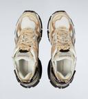 Balenciaga Men, Runner sneakers, Gold, AU 13, Sneakers, Leather