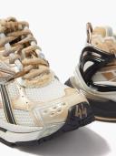Balenciaga Men, Runner sneakers, Gold, AU 5, Sneakers, Leather