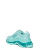 Balenciaga | Men Triple S Clear Sole Sneakers Turquoise 39