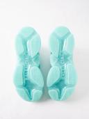 Balenciaga | Men Triple S Clear Sole Sneakers Turquoise 39