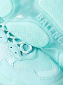 Balenciaga | Men Triple S Clear Sole Sneakers Turquoise 39