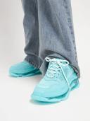 Balenciaga | Men Triple S Clear Sole Sneakers Turquoise 39