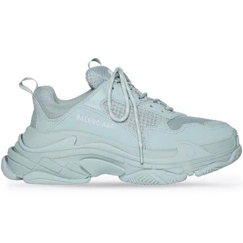 Balenciaga | Men Triple S Clear Sole Sneakers Turquoise 39