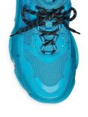 Balenciaga | Men Triple S Clear Sole Sneakers Turquoise 40
