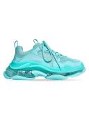 Balenciaga | Men Triple S Clear Sole Sneakers Turquoise 40