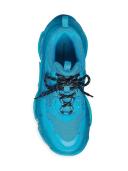 Balenciaga | Men Triple S Clear Sole Sneakers Turquoise 40