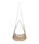 Balenciaga Mini Leather Le Cagole Shoulder Bag - Gold - O/S