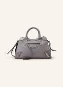 Balenciaga Neo Classic Medium Handbag - Grey & Silver - - Calfskin