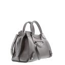 Balenciaga Neo Classic Medium Handbag - Grey & Silver - - Calfskin