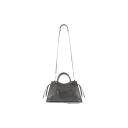Balenciaga Neo Classic Medium Handbag - Grey & Silver - - Calfskin