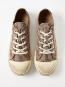 Balenciaga - Paris Bb-logo Canvas Trainers - Mens - Grey