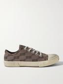 Balenciaga - Paris Bb-logo Canvas Trainers - Mens - Grey