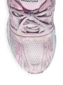Balenciaga, Phantom mesh-paneled sneakers, Women, Pink, EU 37, Sneakers, Rubber