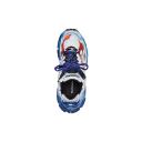 Balenciaga - Runner Mesh and Faux-Leather Trainers - Mens - Black Red