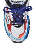 Balenciaga - Runner Mesh and Faux-Leather Trainers - Mens - Multi
