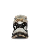 Balenciaga - Runner Mesh and Faux Leather Trainers - Womens - Burgundy