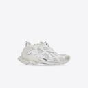 Balenciaga - Runner Mesh and Faux Leather Trainers - Womens - White