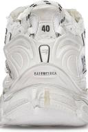 Balenciaga - Runner Mesh and Faux Leather Trainers - Womens - White
