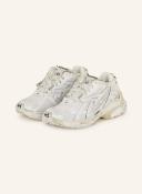 Balenciaga - Runner Mesh and Faux Leather Trainers - Womens - White