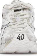 Balenciaga - Runner Mesh and Faux Leather Trainers - Womens - White