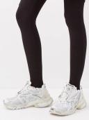 Balenciaga - Runner Mesh and Faux Leather Trainers - Womens - White