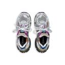 Balenciaga Runner Sneaker - Grey & Silver - Man - 14 - Polyurethane & Polyester