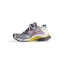 Balenciaga Runner Sneaker - Grey & Silver - Man - 14 - Polyurethane & Polyester