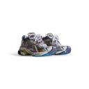 Balenciaga Runner Sneaker - Grey & Silver - Man - 14 - Polyurethane & Polyester