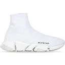Balenciaga Speed 2.0 Clear Sole Black Neon Green Black