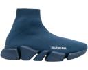 Balenciaga Speed 2.0 Clear Sole Black Neon Green Black