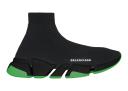 Balenciaga Speed 2.0 Clear Sole Black Neon Green Black