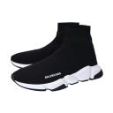 Balenciaga Speed High-Top Sneakers - Black - 47
