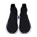 Balenciaga Speed High-Top Sneakers - Black - 47
