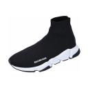 Balenciaga Speed High-Top Sneakers - Black - 47