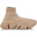 Balenciaga Speed Lurex Knit Metallic Grey (Women's)