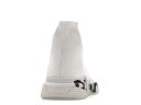 Balenciaga Speed Trainer 2.0 All Over Logo Black White (Women's)