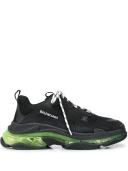 Balenciaga Triple S Black Yellow Fluo