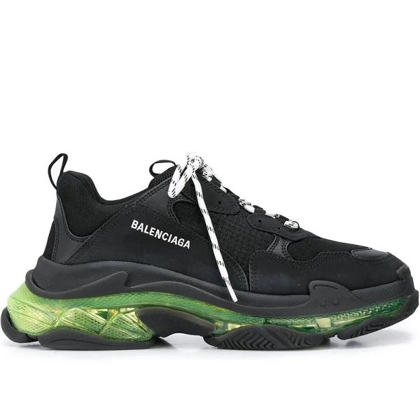 Balenciaga Triple S Black Yellow Fluo