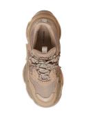 Balenciaga Triple S Clear Sole Sneaker - Grey & Silver - Woman - 41 - Polyester & Polyurethane