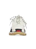 Balenciaga - Triple S Faux-Leather and Mesh Trainers - Mens - Black