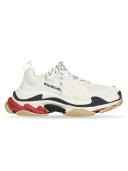 Balenciaga - Triple S Faux-Leather and Mesh Trainers - Mens - Black