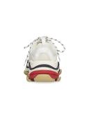 Balenciaga - Triple S Faux-Leather and Mesh Trainers - Mens - Black