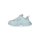 Balenciaga - Triple S Faux-Leather Trainers - Mens - Light Blue